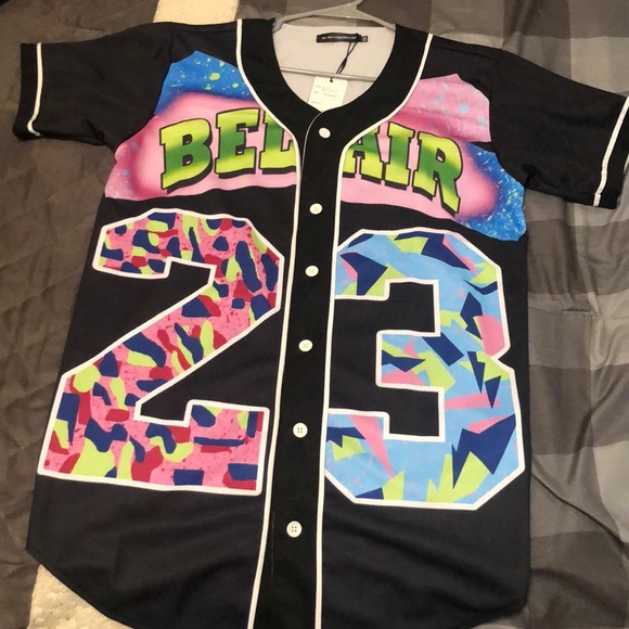 bel air baseball jersey